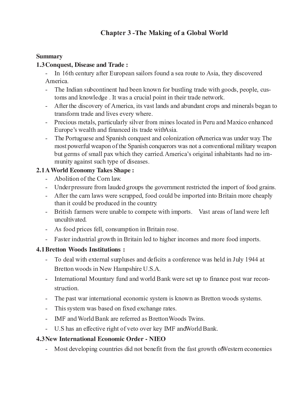 CBSE Class 10 Social Science History Notes For Term-2 2022 Exam - Page 4