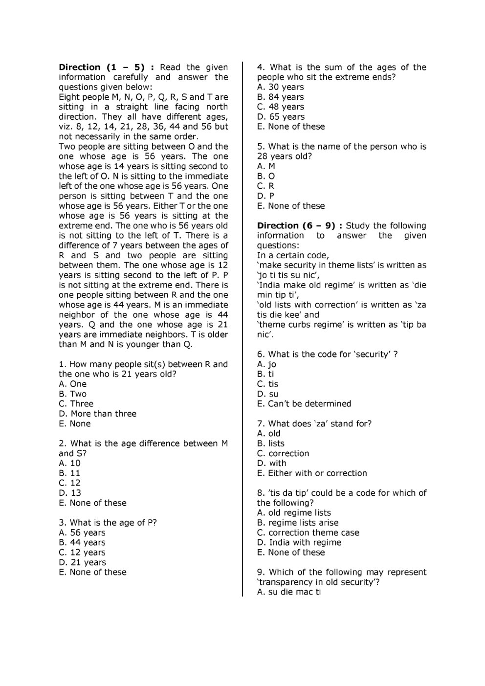 RBI Grade B Question Paper With Solution 2019 - Page 2