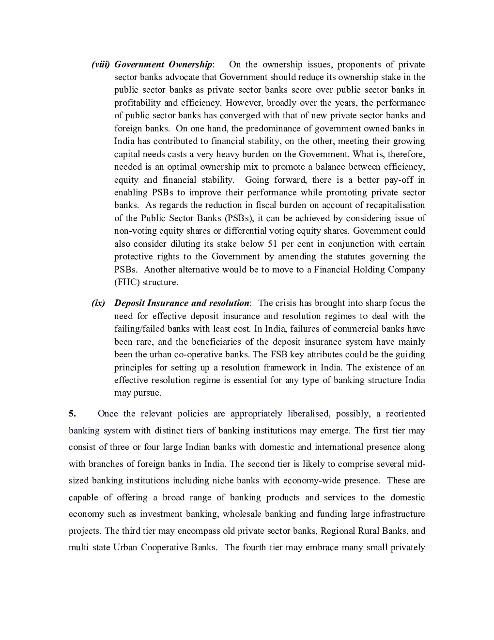 RBI Grade B Study Materials Indian Banking System - Page 5