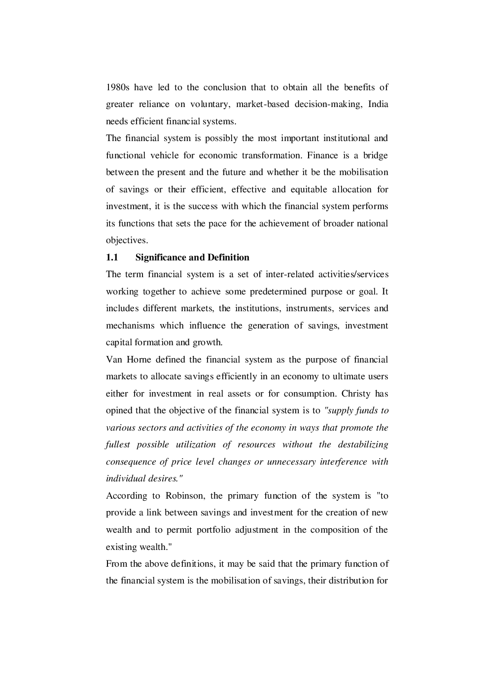 RBI Grade B Study Materials Indian Financial System - Page 3