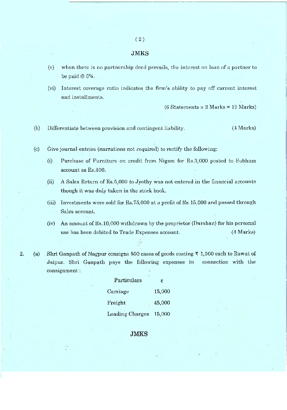 CA Foudation Business Economics and Business and Commercial KnowledgeQuestion paper-2017 - Page 3