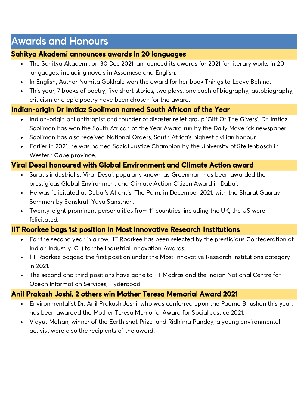 Monthly Current Affairs Capsule December 2021 - Page 3