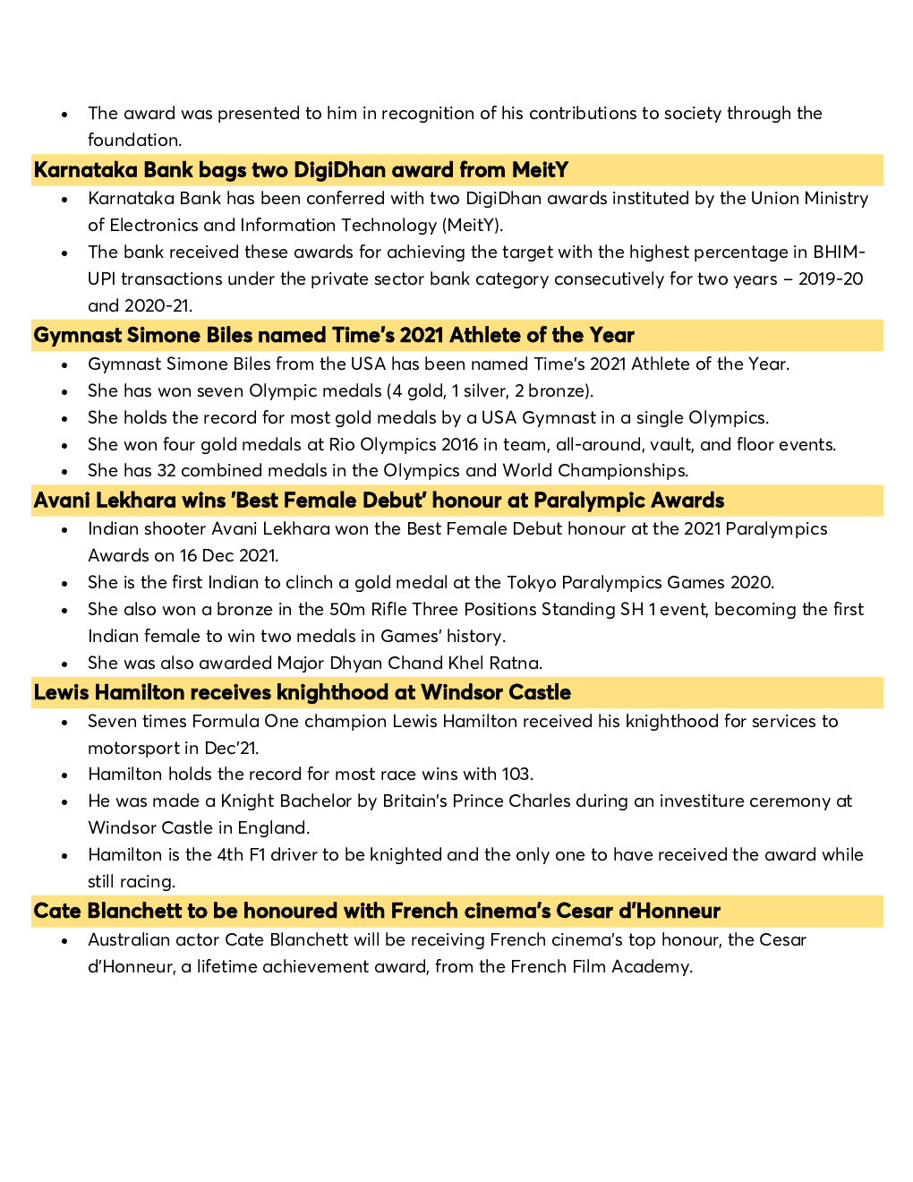 Monthly Current Affairs Capsule December 2021 - Page 5