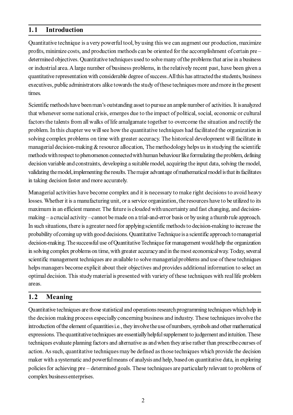 CLAT Study Material For Quantitative Technique - Page 3