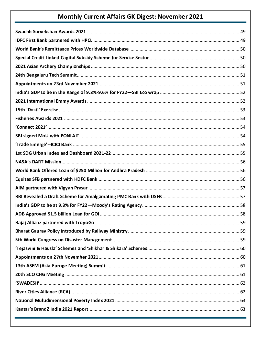 GK Digest - November 2021 - Page 5