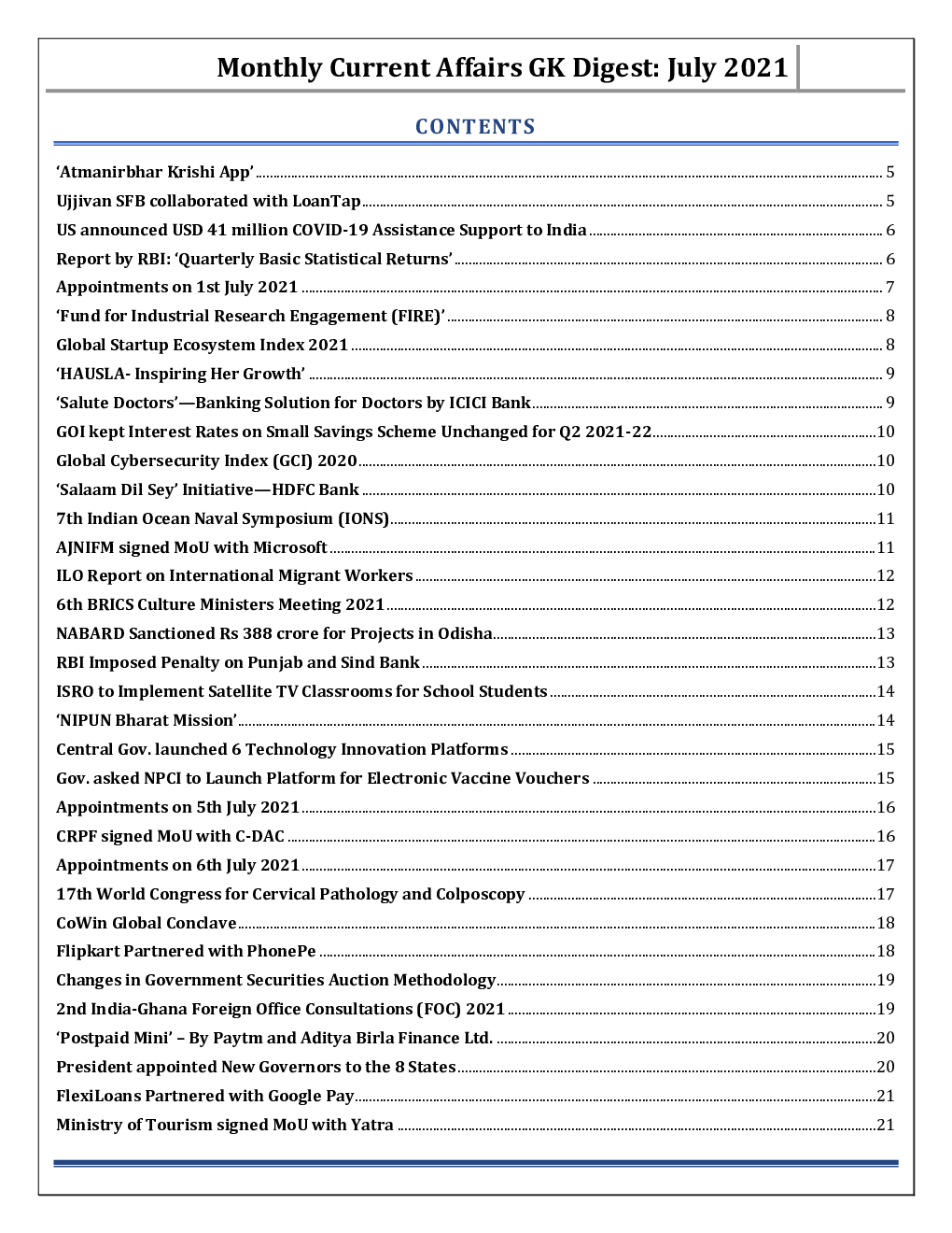 GK Digest - July 2021 - Page 2
