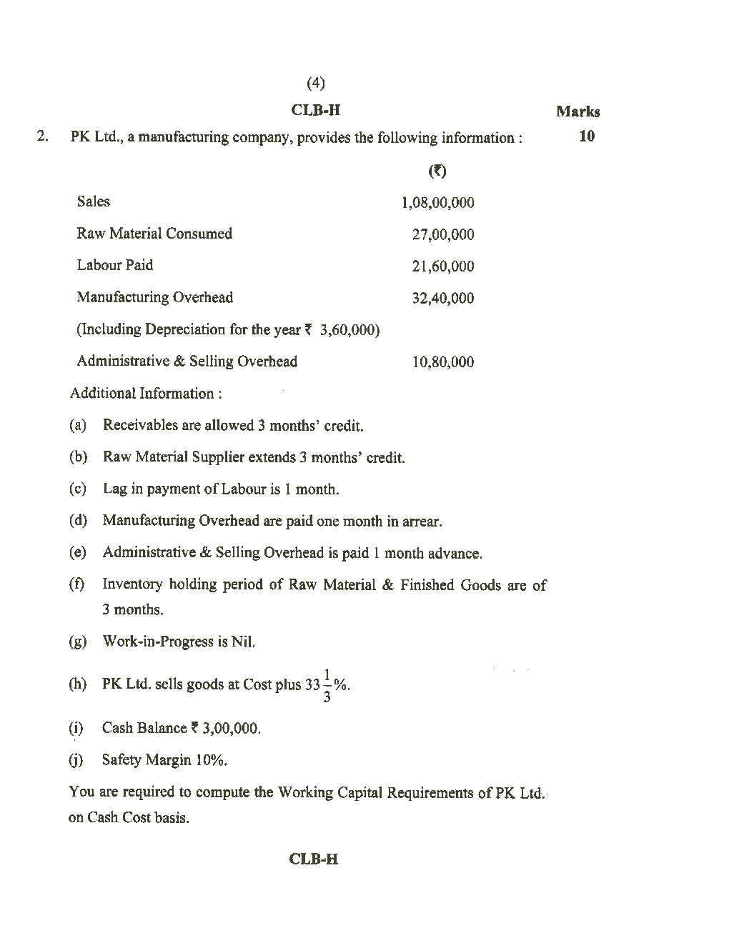 CA Intermediate Question Paper-2020 - Page 5