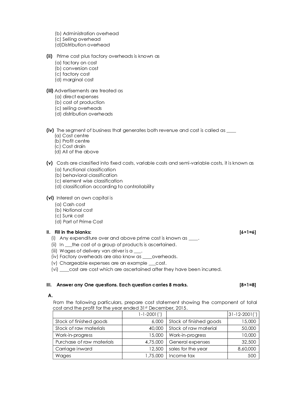 CS Foundation Sample Paper-2 Fundamental Of Accounting - Page 5