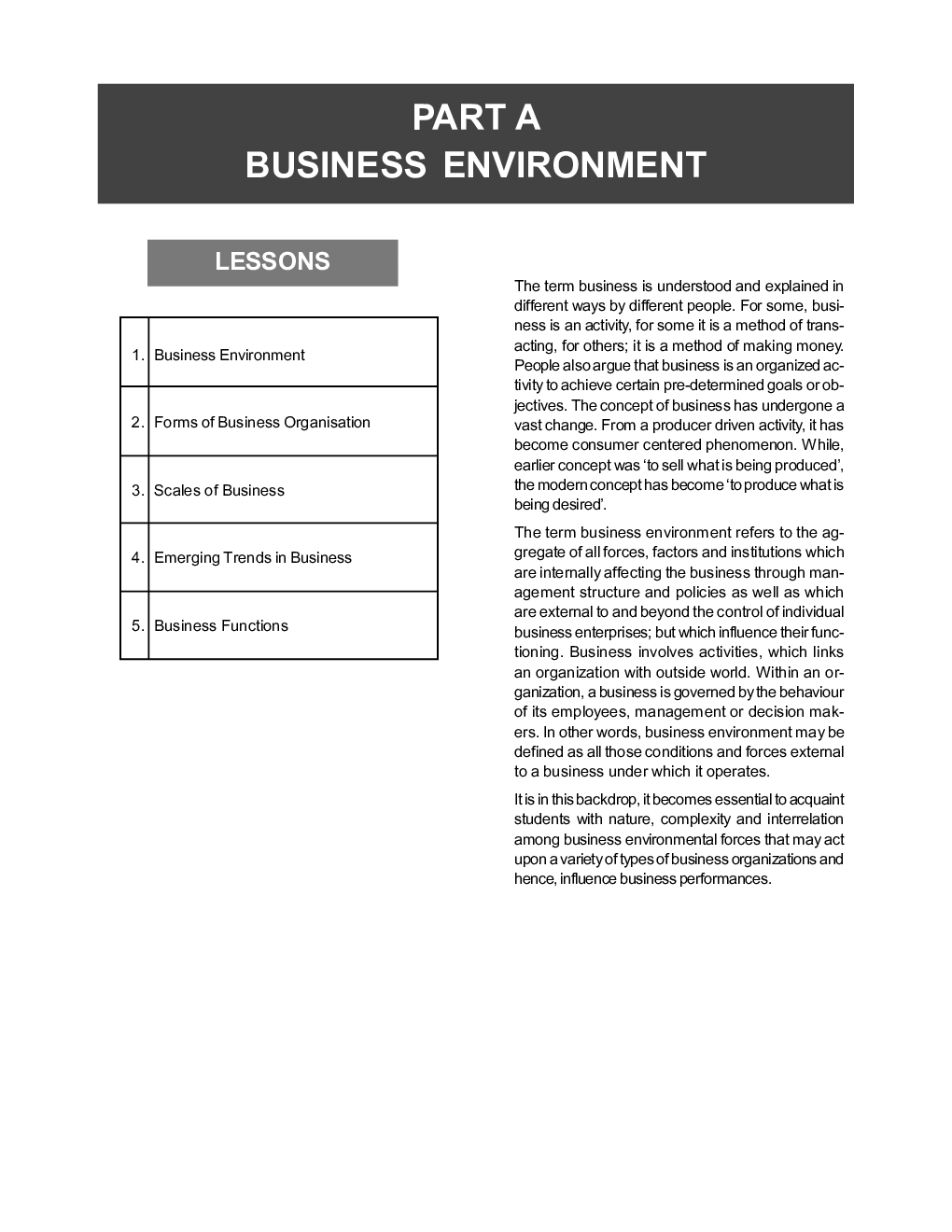 CS Foundation Study Material Paper-1 Business Environment And Law - Page 2