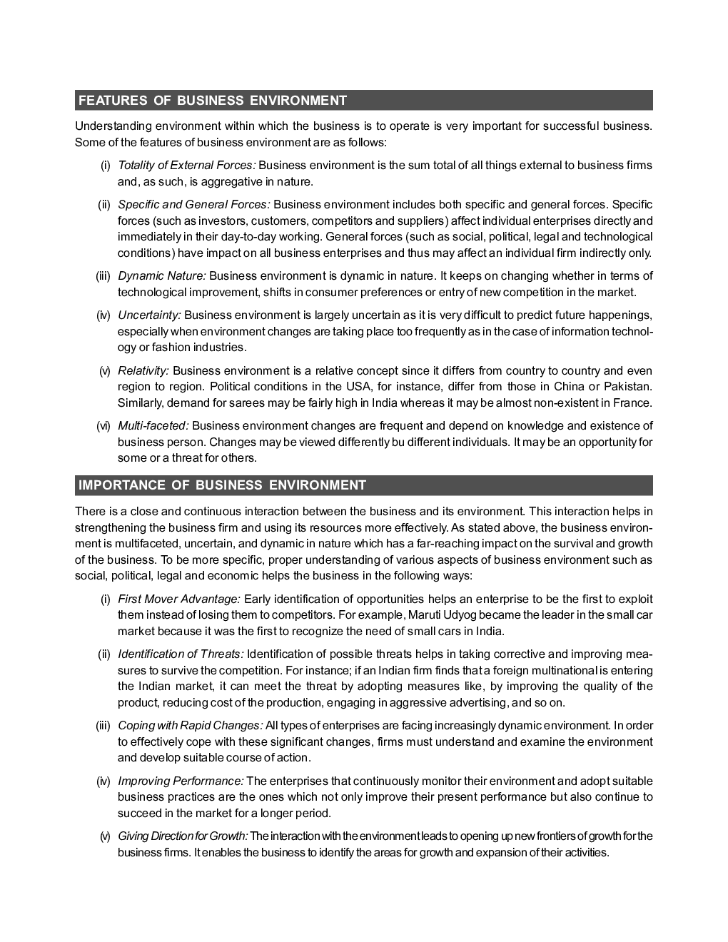 CS Foundation Study Material Paper-1 Business Environment And Law - Page 5