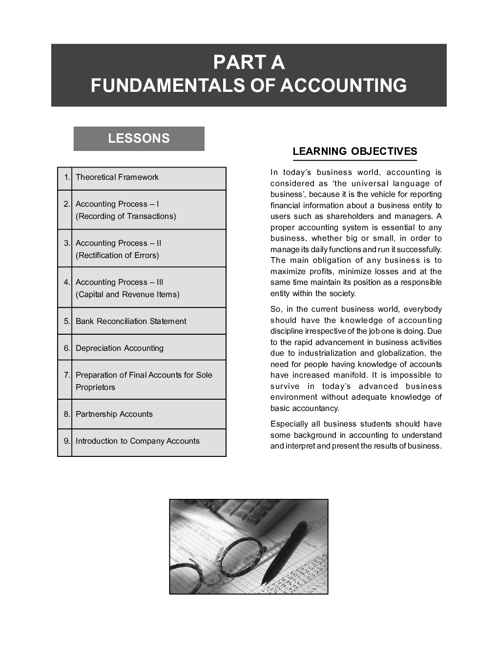 CS Foundation Study Material Paper-4 Fundamentals Of Accounting And Auditing - Page 2