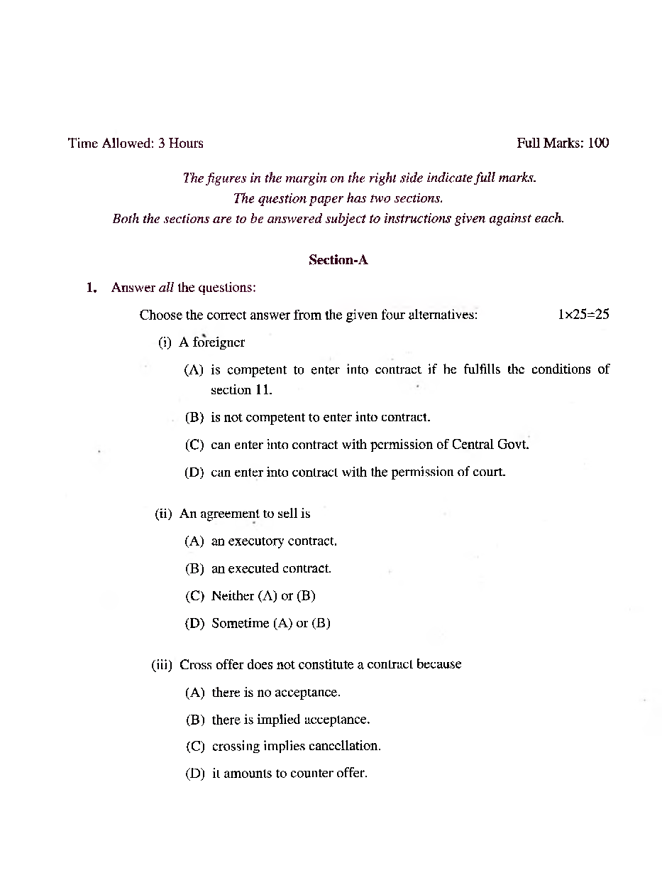CS Foundation Previous Year Question Paper-2019 - Page 2