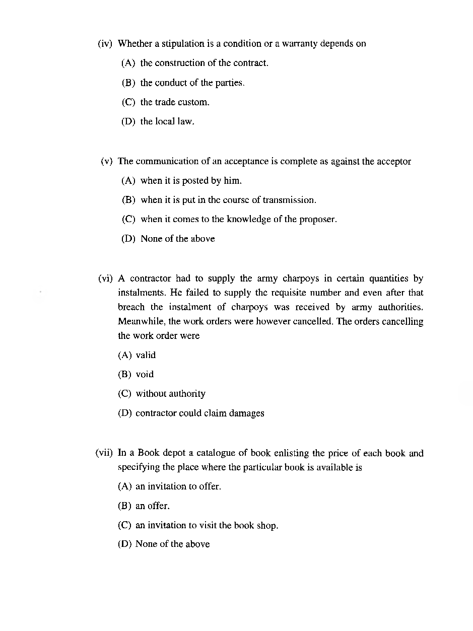 CS Foundation Previous Year Question Paper-2019 - Page 3