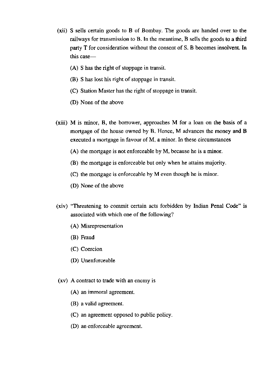 CS Foundation Previous Year Question Paper-2019 - Page 5