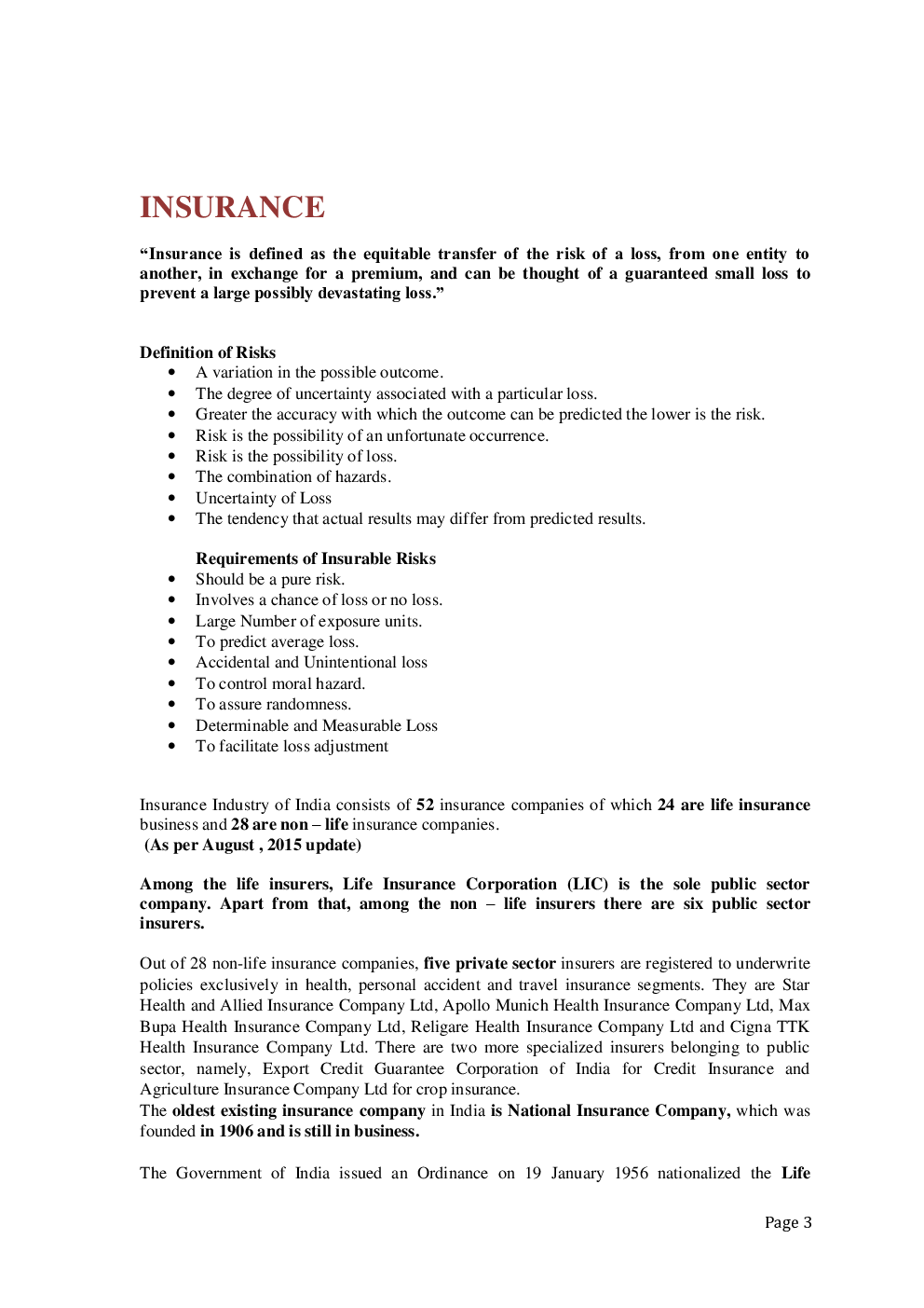Insurance Awareness Capsule - Page 3