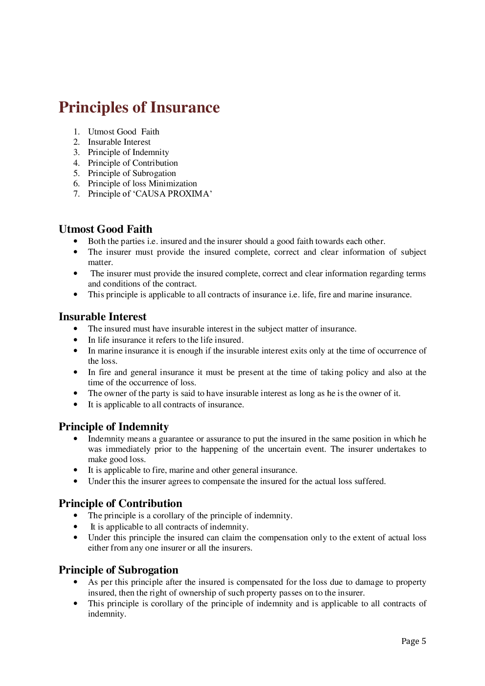 Insurance Awareness Capsule - Page 5