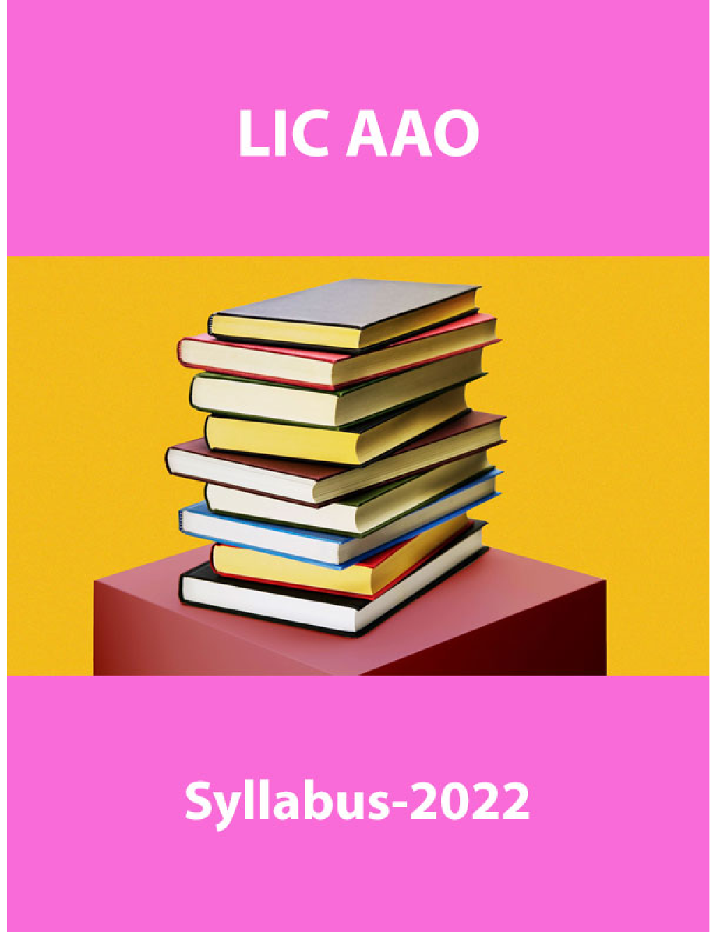 LIC AAO Syllabus 2022 - Page 1