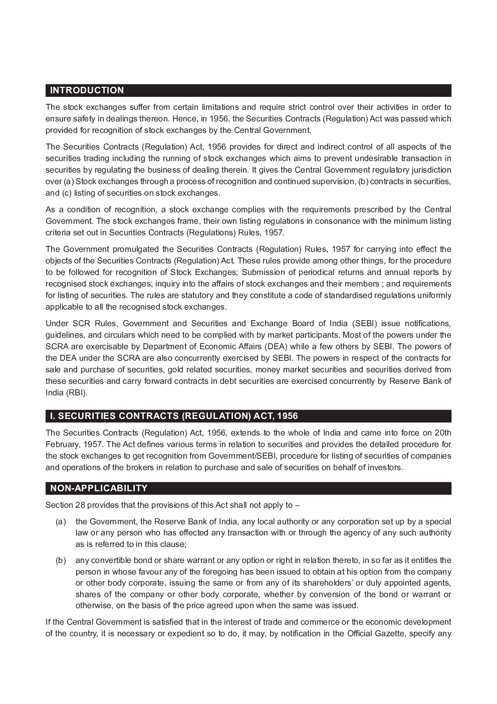 CS Executive Paper-6 Study Material For Securities Laws And Cpital Markets - Page 4
