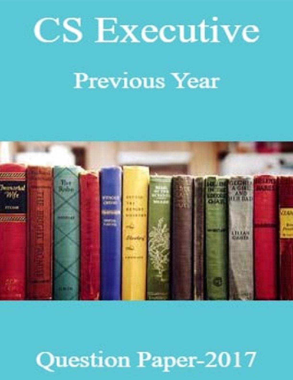 CS Executive Previous Year Question Paper-2017 - Page 1