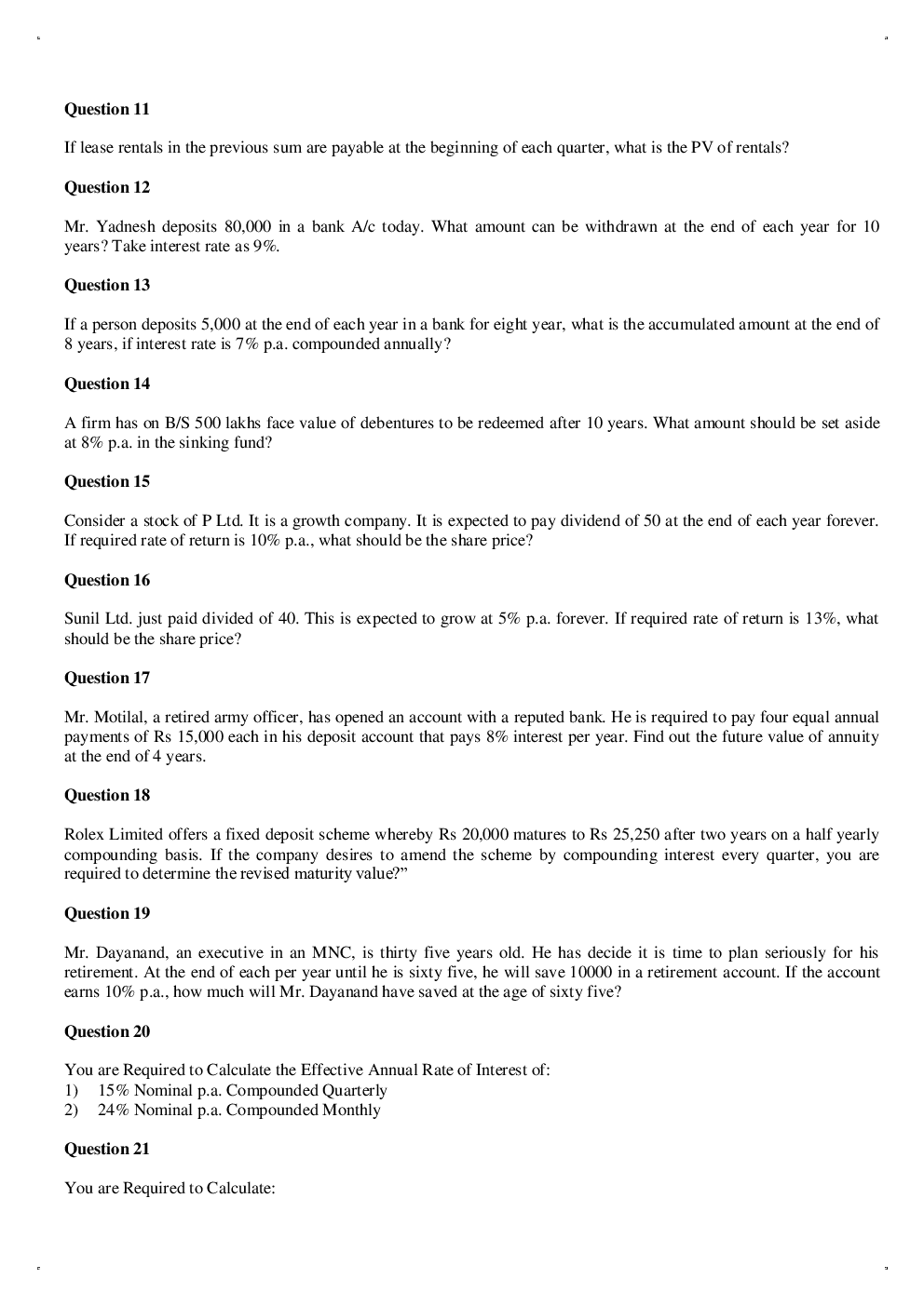 CS Executive Study Notes For Financial Management - Page 3