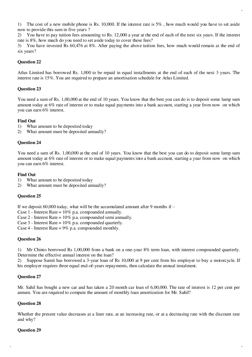 CS Executive Study Notes For Financial Management - Page 4