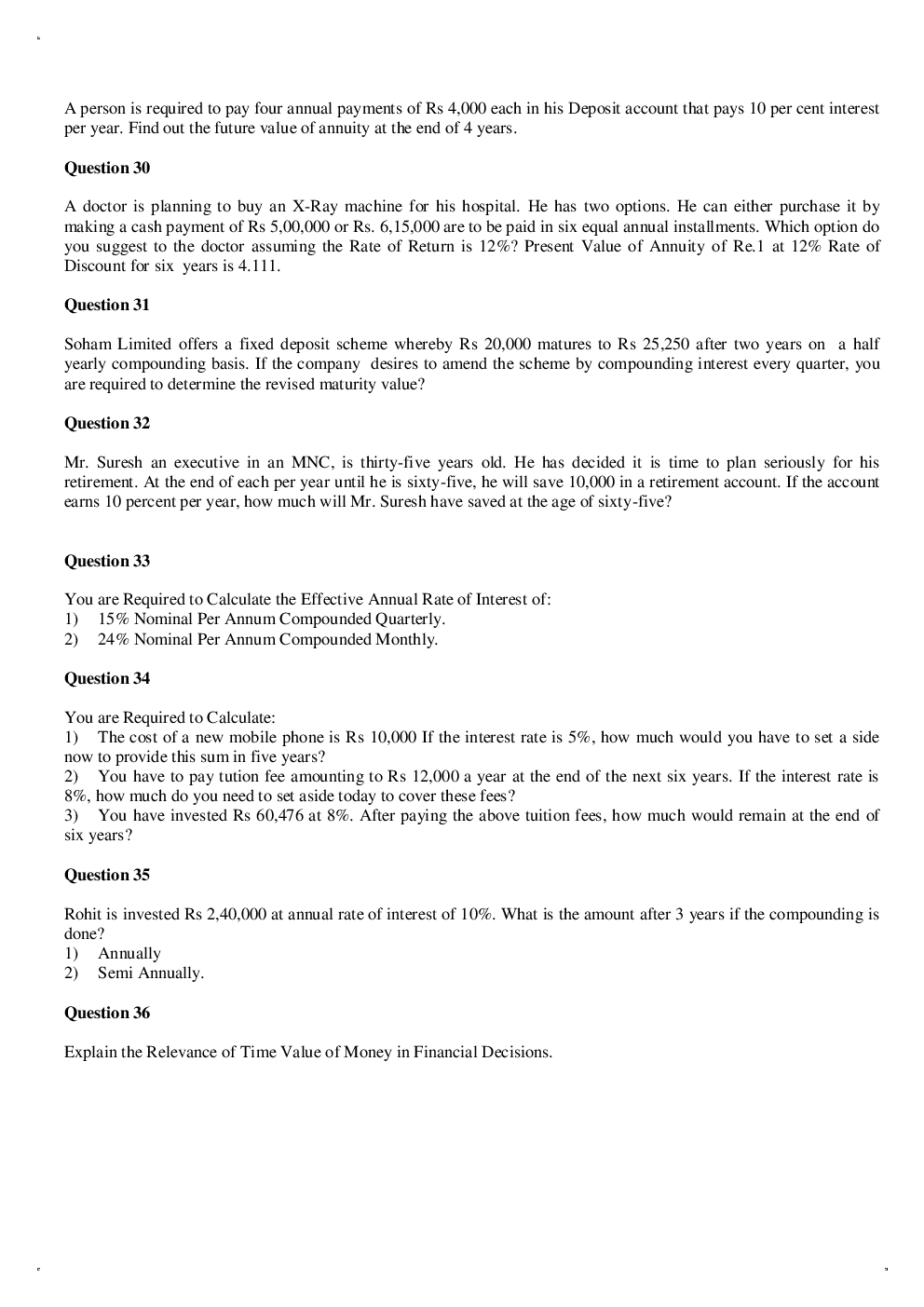 CS Executive Study Notes For Financial Management - Page 5