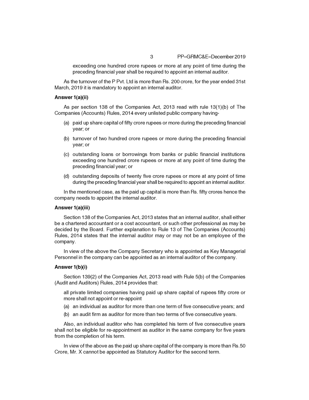 CS Professional Question Paper-2019 - Page 4