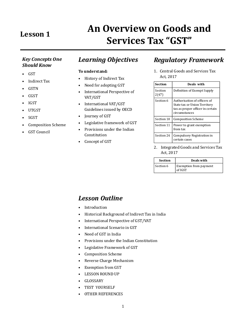 CS Professional Study Material Paper-2 Advanced Tax Laws - Page 3