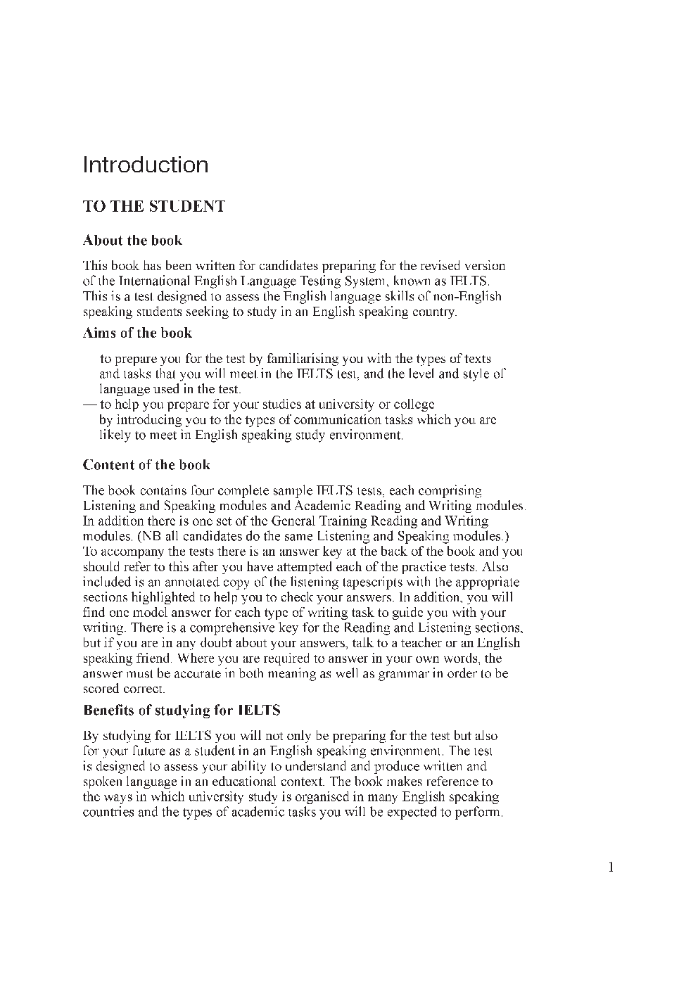 IELTS Practice Test For All Papers - Page 2