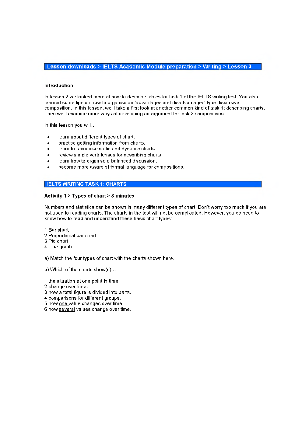 IELTS Writing Lesson Plan - Page 2