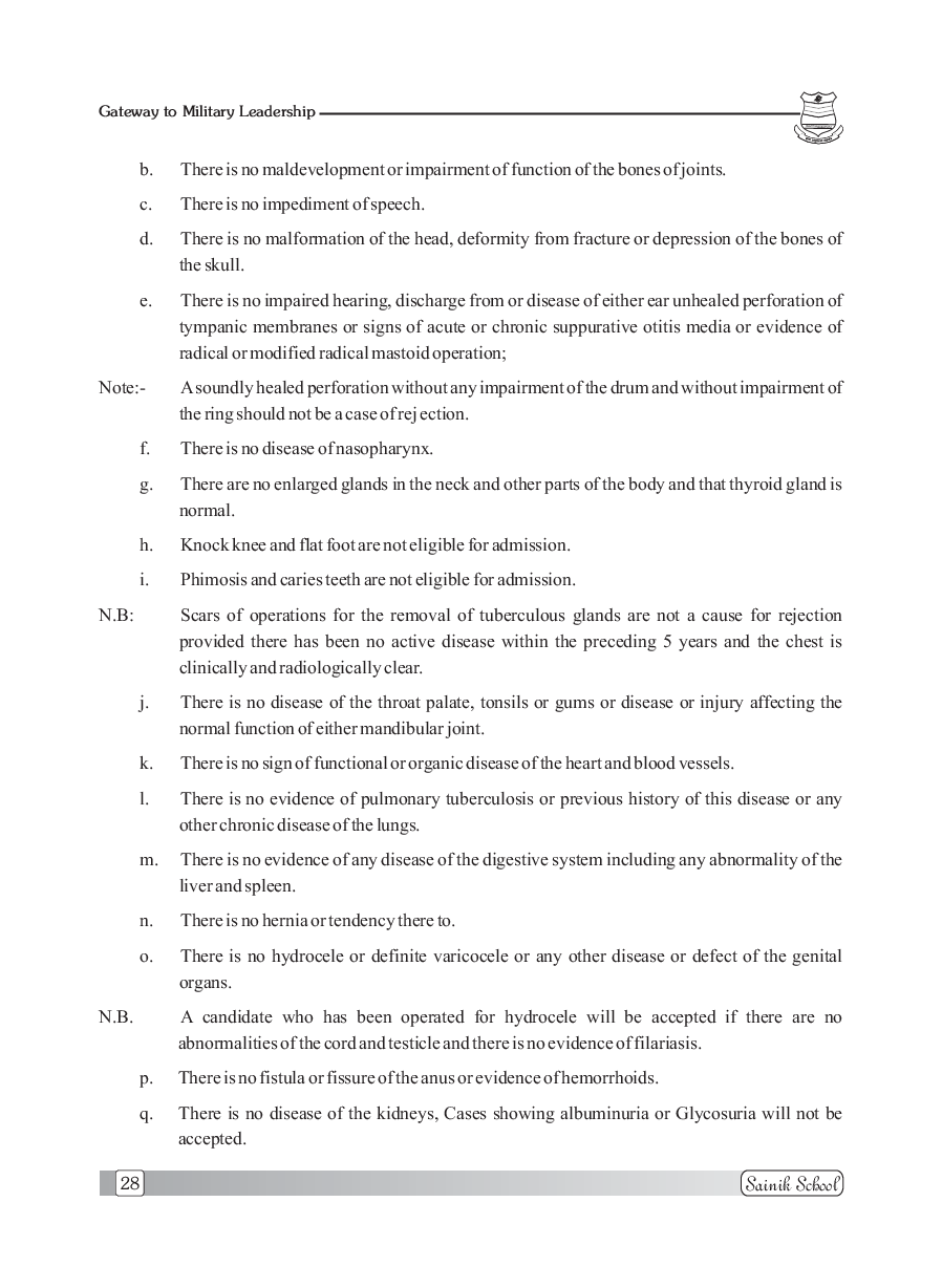 All India Sainik School Entrance Exam Syllabus 2022 Class-6  - Page 5