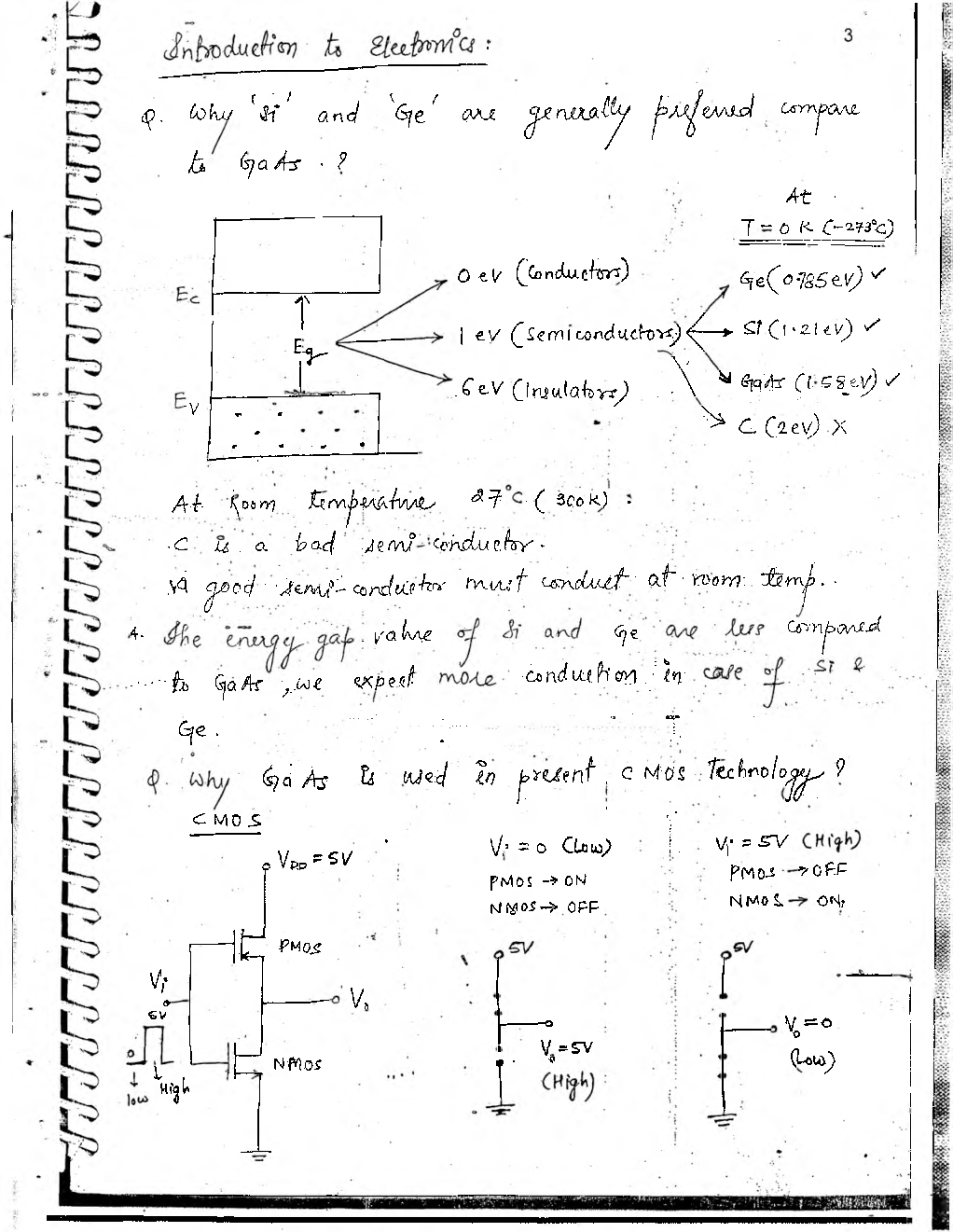 Electrical Engineering Hand Written Notes Analog Electronics Part-1 - Page 4