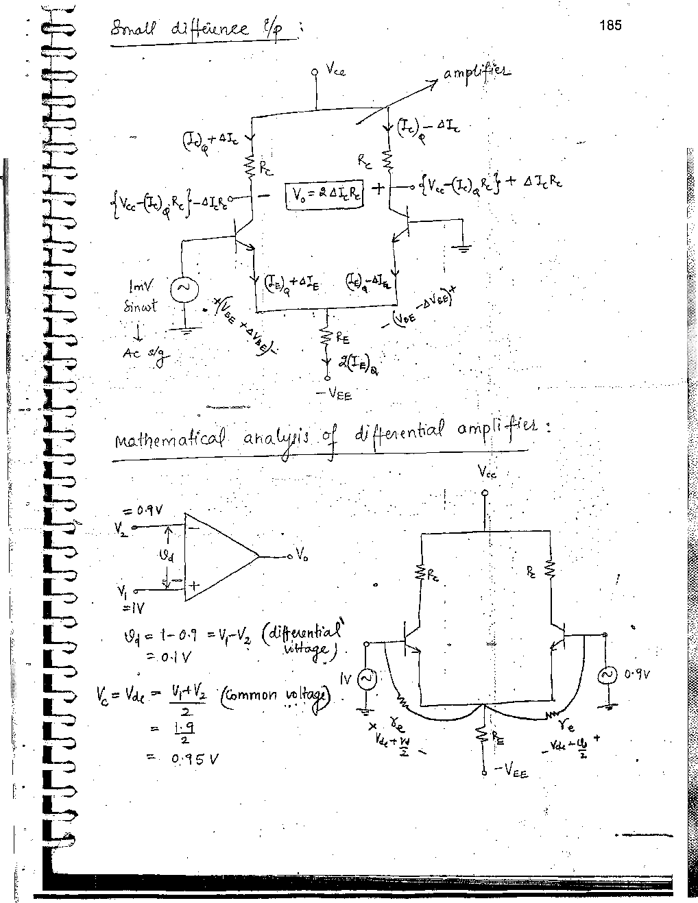 Electrical Engineering Hand Written Notes Analog Electronics Part-3 - Page 4