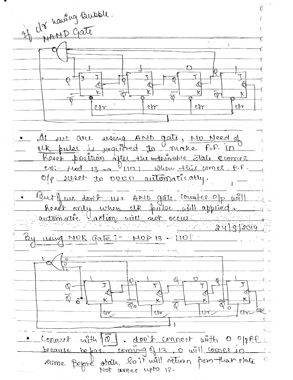 Electrical Engineering Hand Written Notes Digital Electronics Part-2 - Page 5