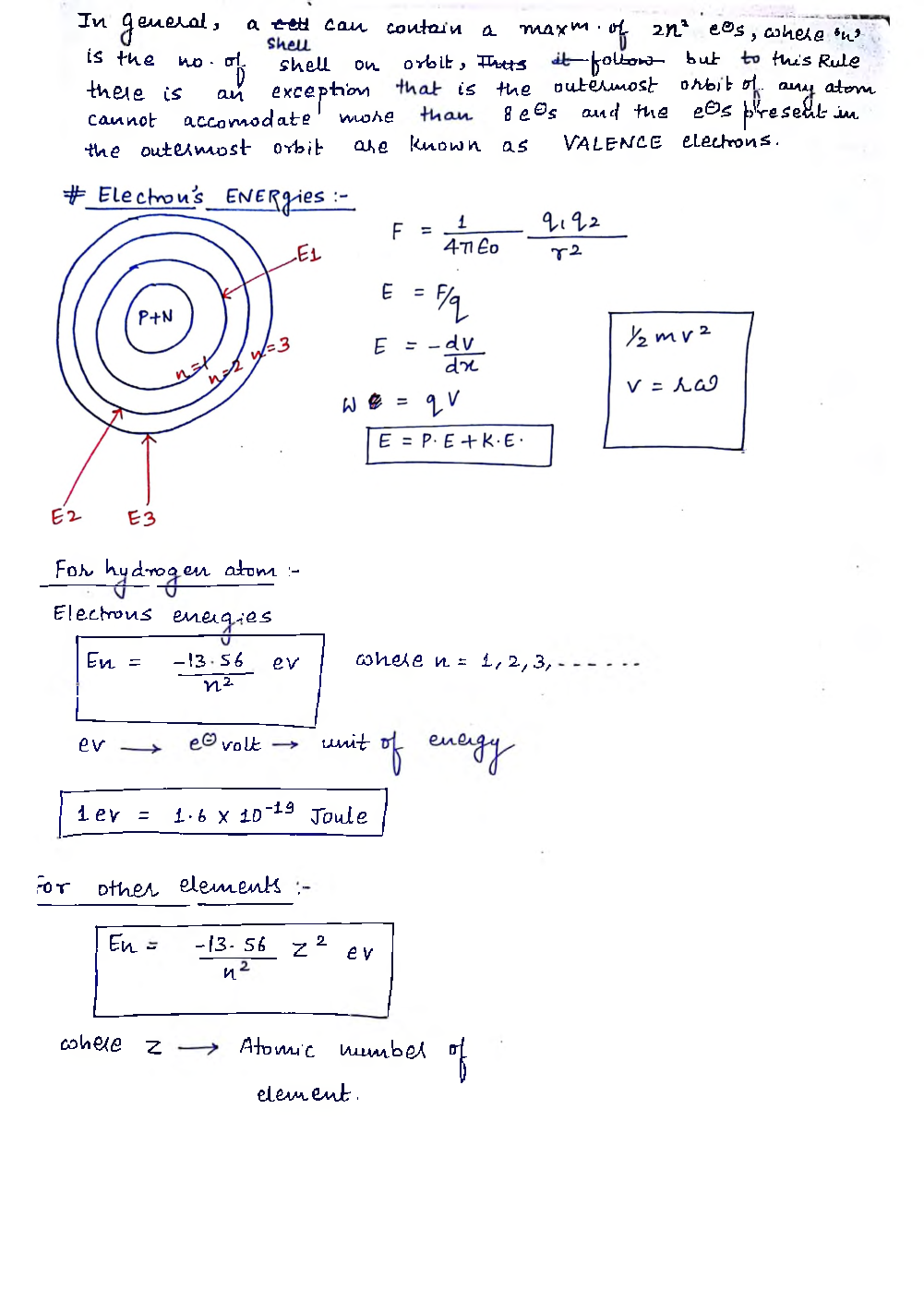 Mechanical Engineering Hand Written Notes Basic Material Science - Page 4