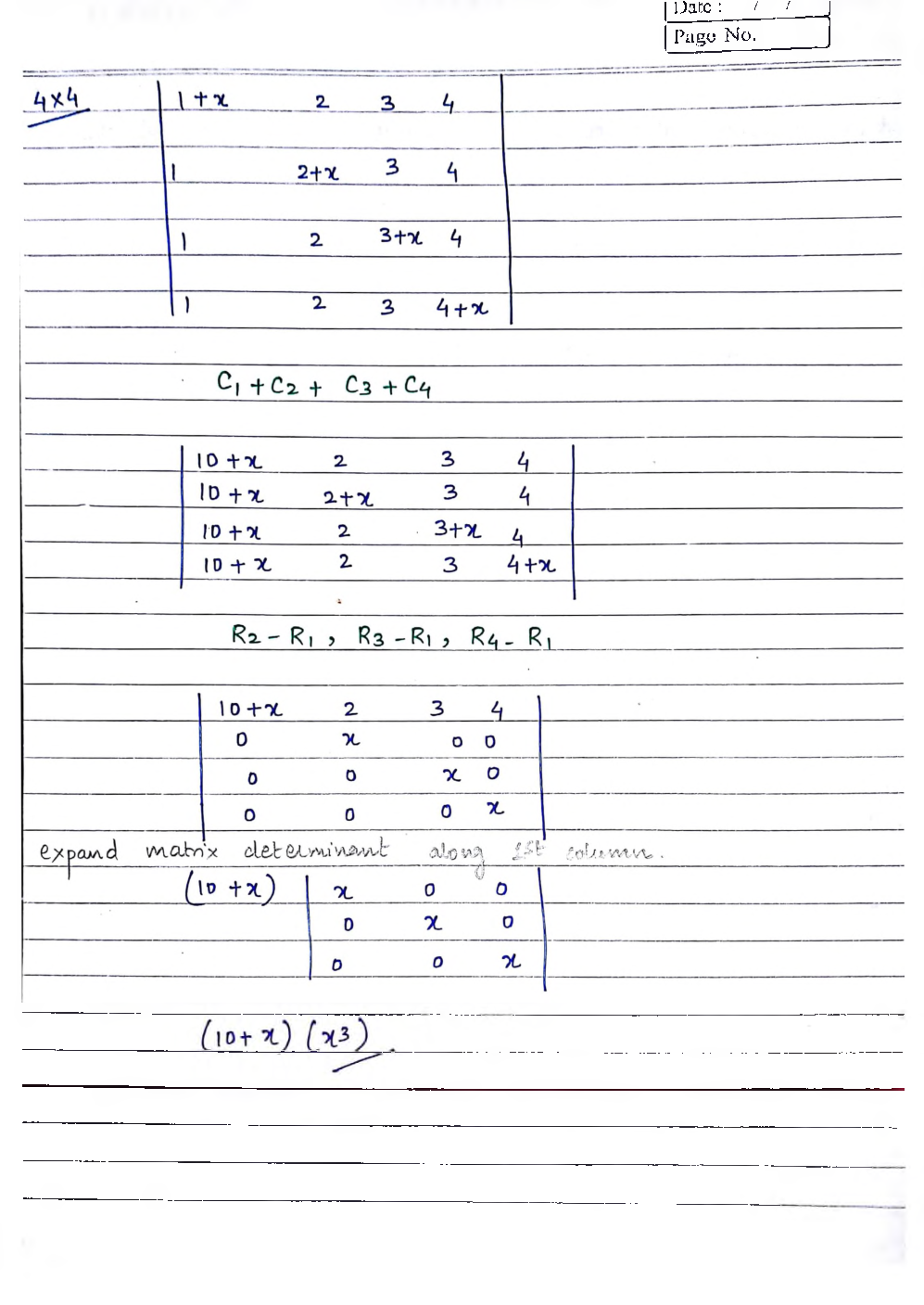 Mechanical Engineering Hand Written Notes Engineering Mathematics - Page 3