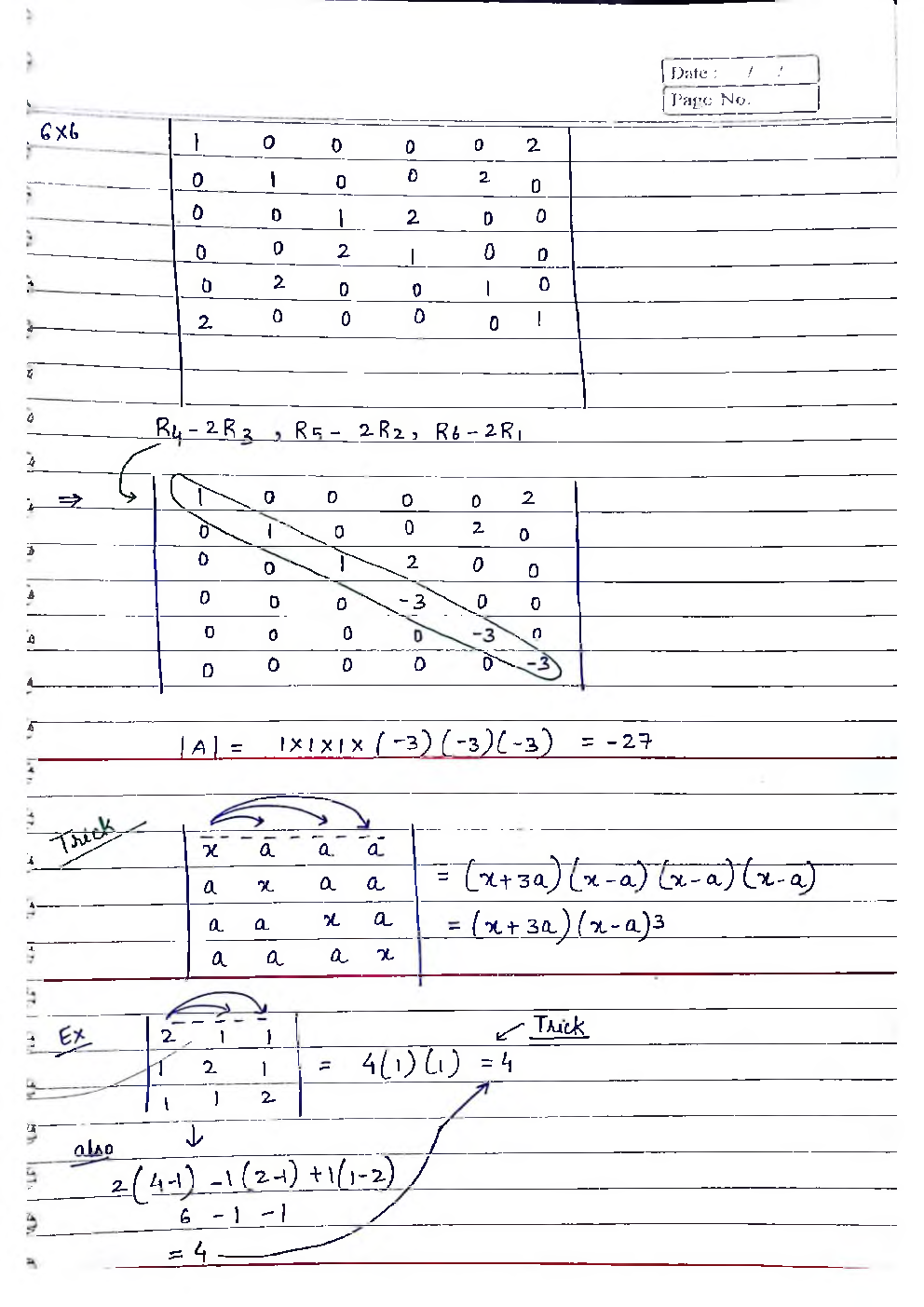 Mechanical Engineering Hand Written Notes Engineering Mathematics - Page 4