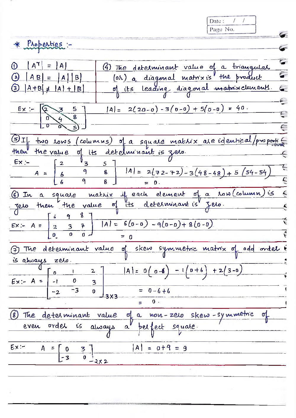 Mechanical Engineering Hand Written Notes Engineering Mathematics - Page 5