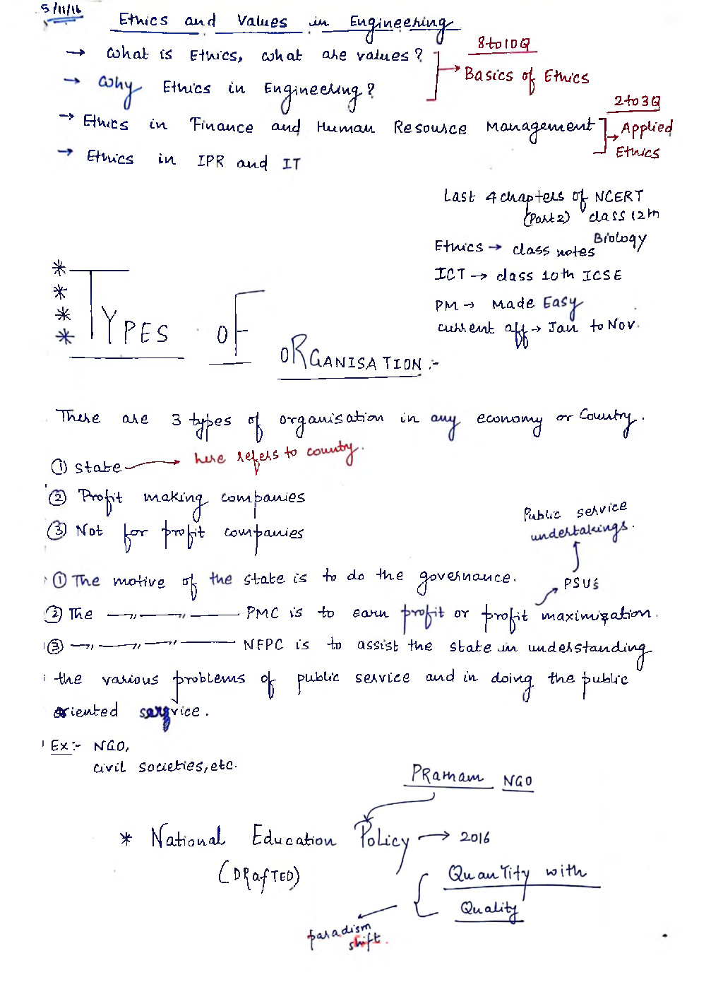 Mechanical Engineering Hand Written Notes Ethics - Page 4