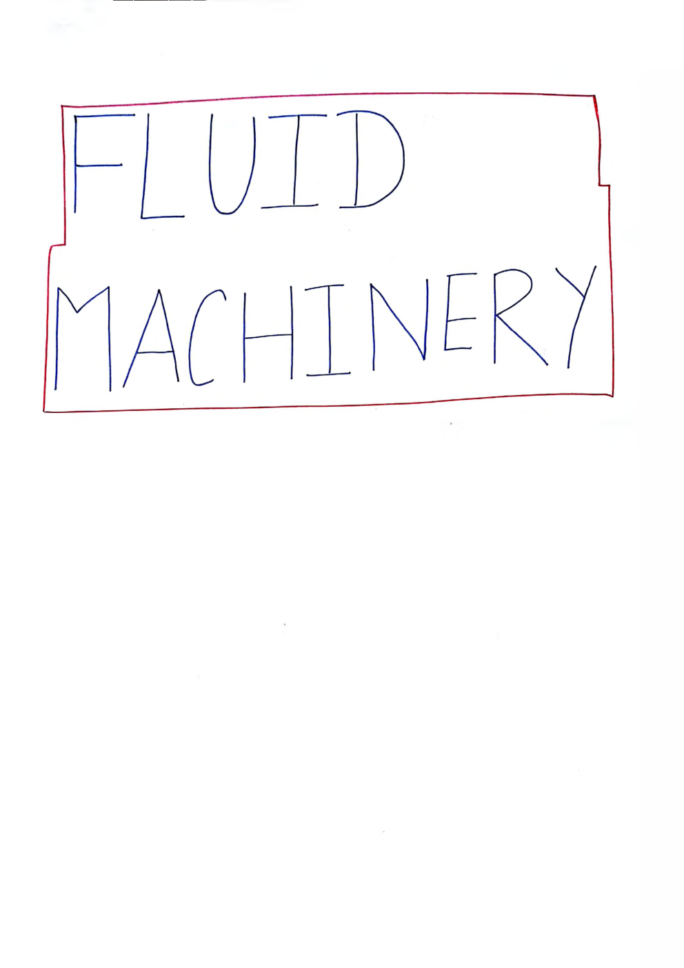 Mechanical Engineering Hand Written Notes Fluid Machinery - Page 2