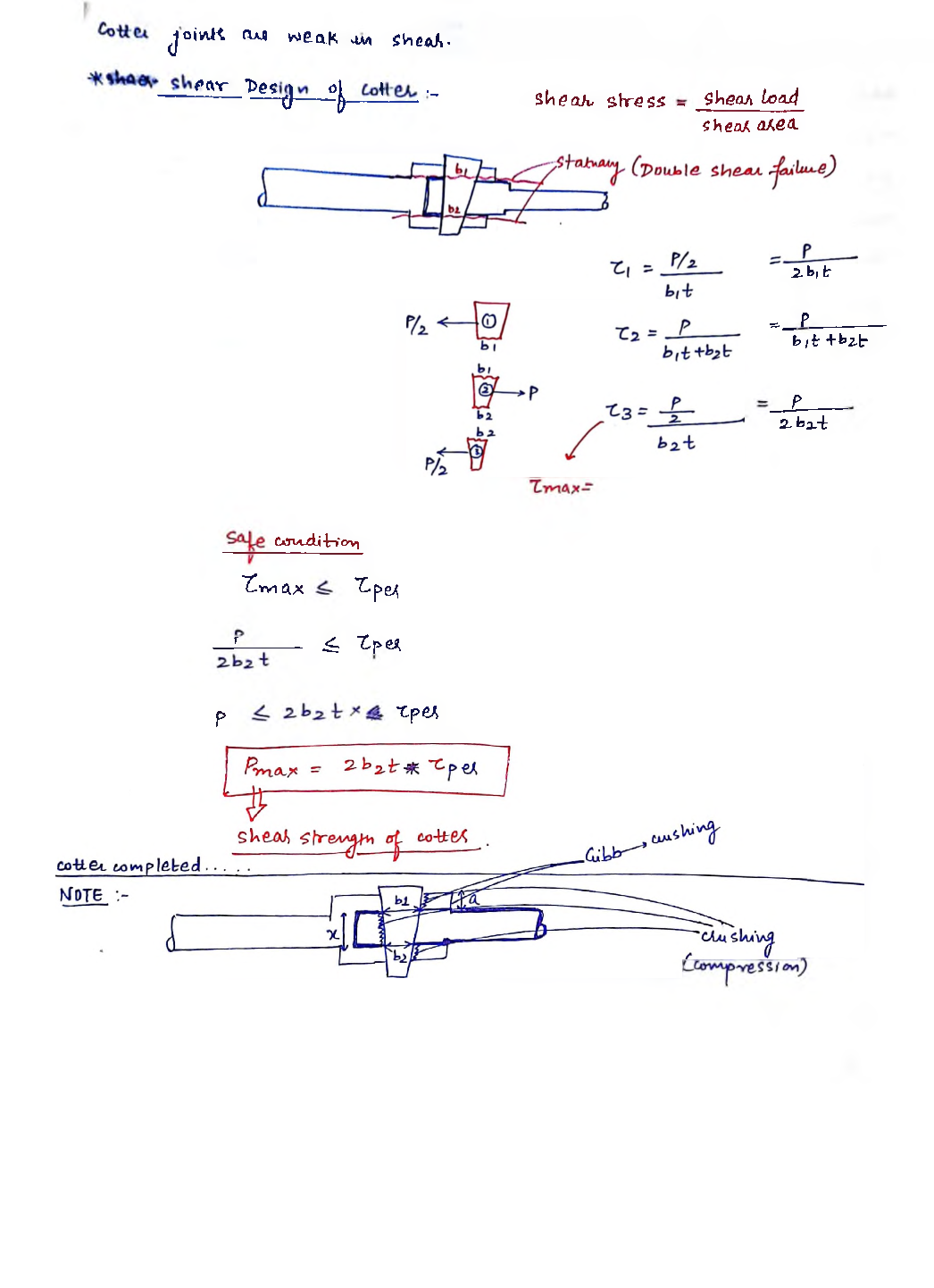 Mechanical Engineering Hand Written Notes Machine Design - Page 5