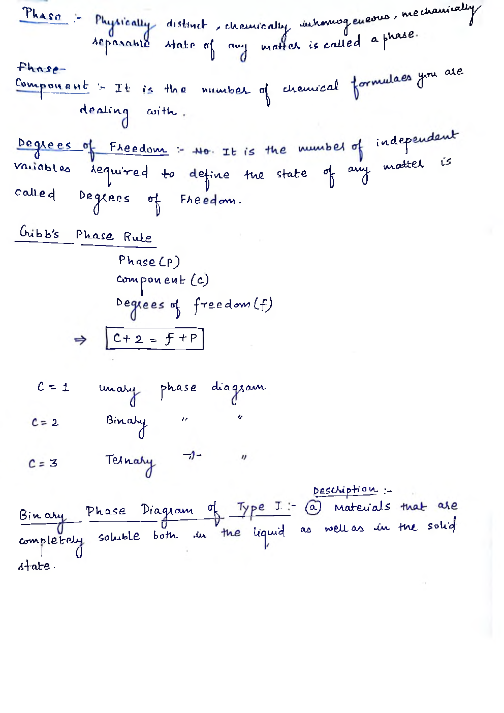 Mechanical Engineering Hand Written Notes Material Science - Page 3