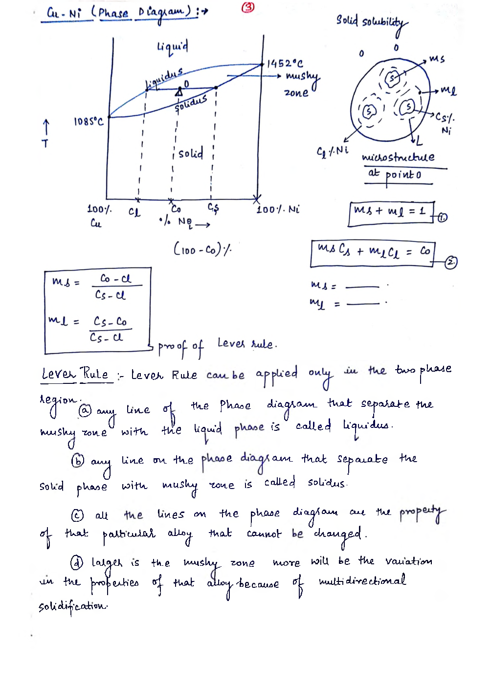 Mechanical Engineering Hand Written Notes Material Science - Page 4