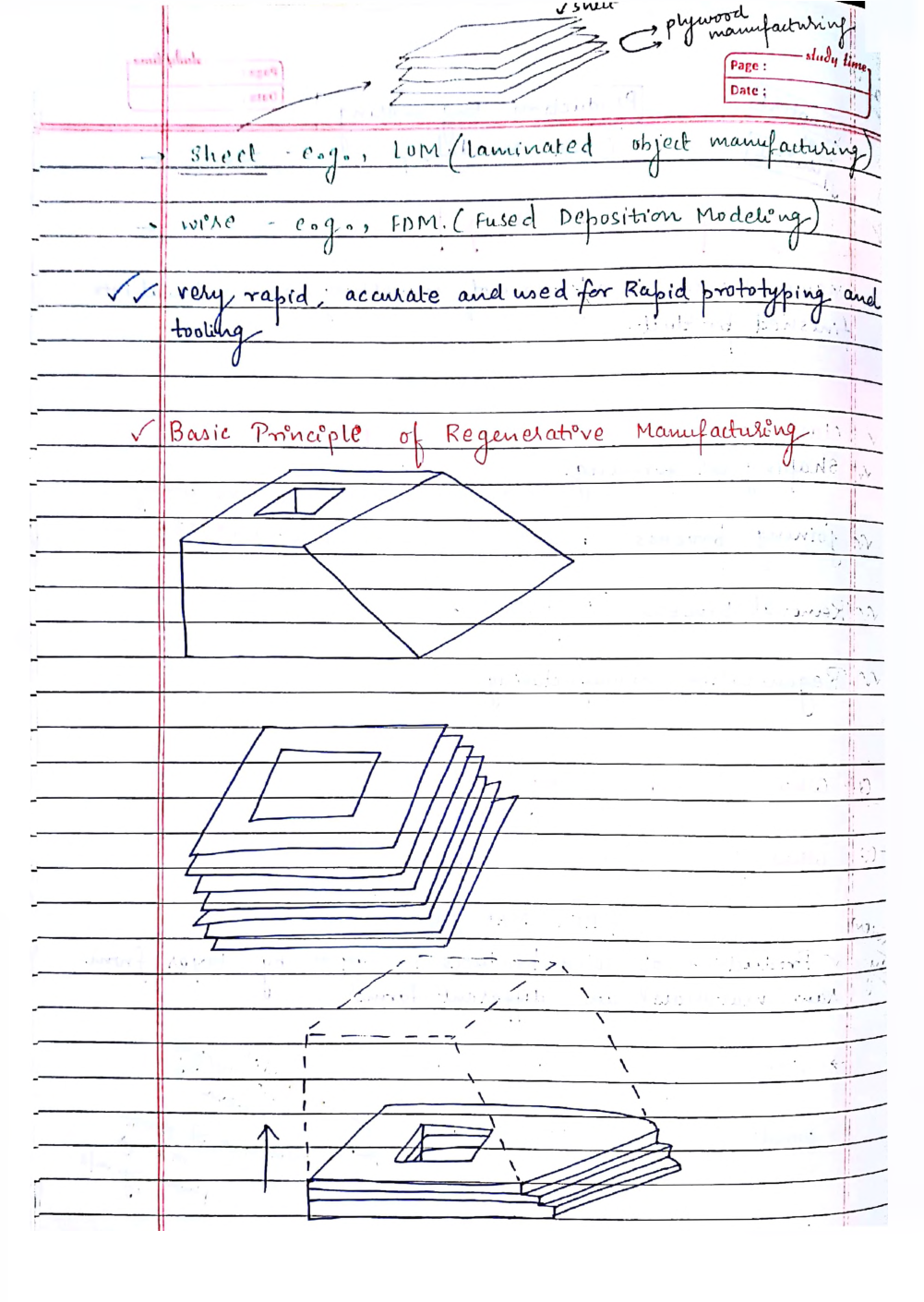 Mechanical Engineering Hand Written Notes Metal Cutting - Page 3