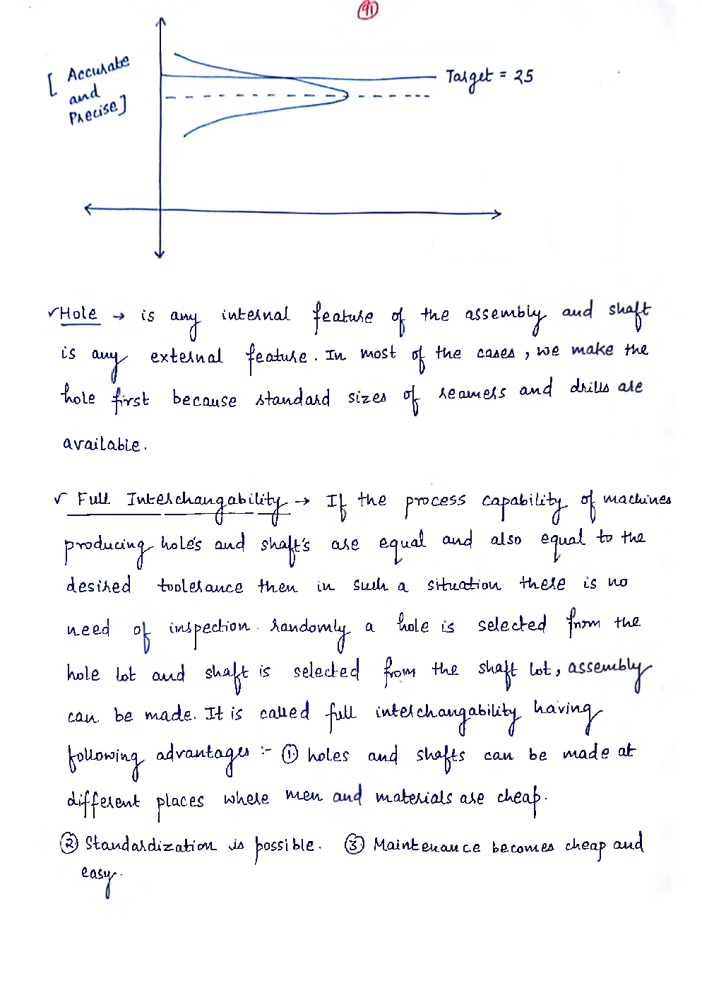 Mechanical Engineering Hand Written Notes Metrology - Page 5