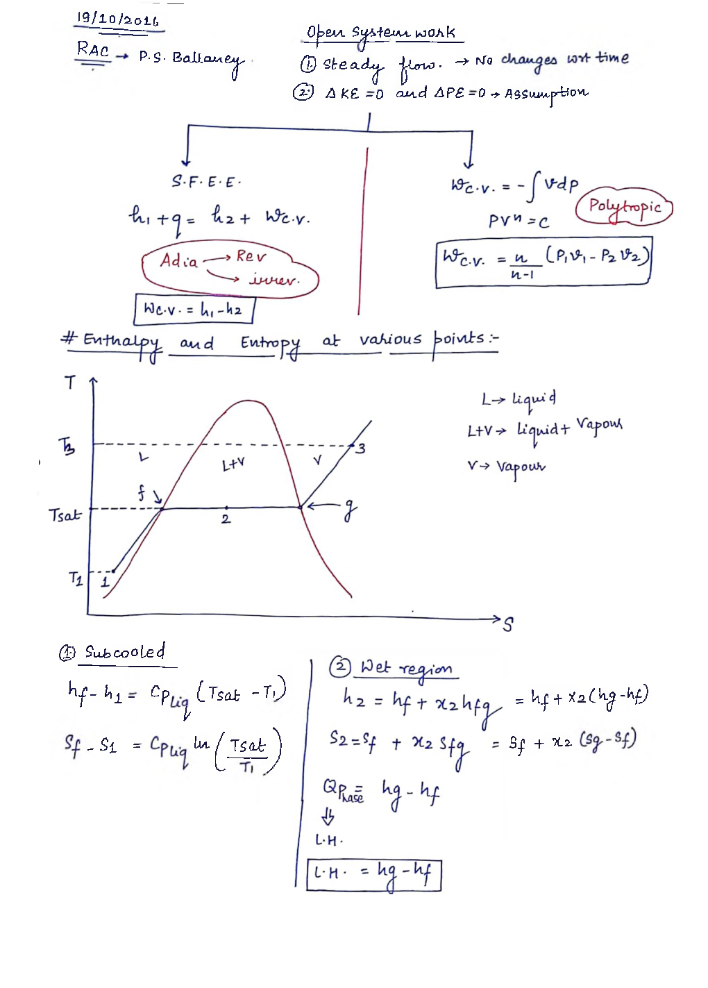 Mechanical Engineering Hand Written Notes Refrigeration & Air Conditioning - Page 3