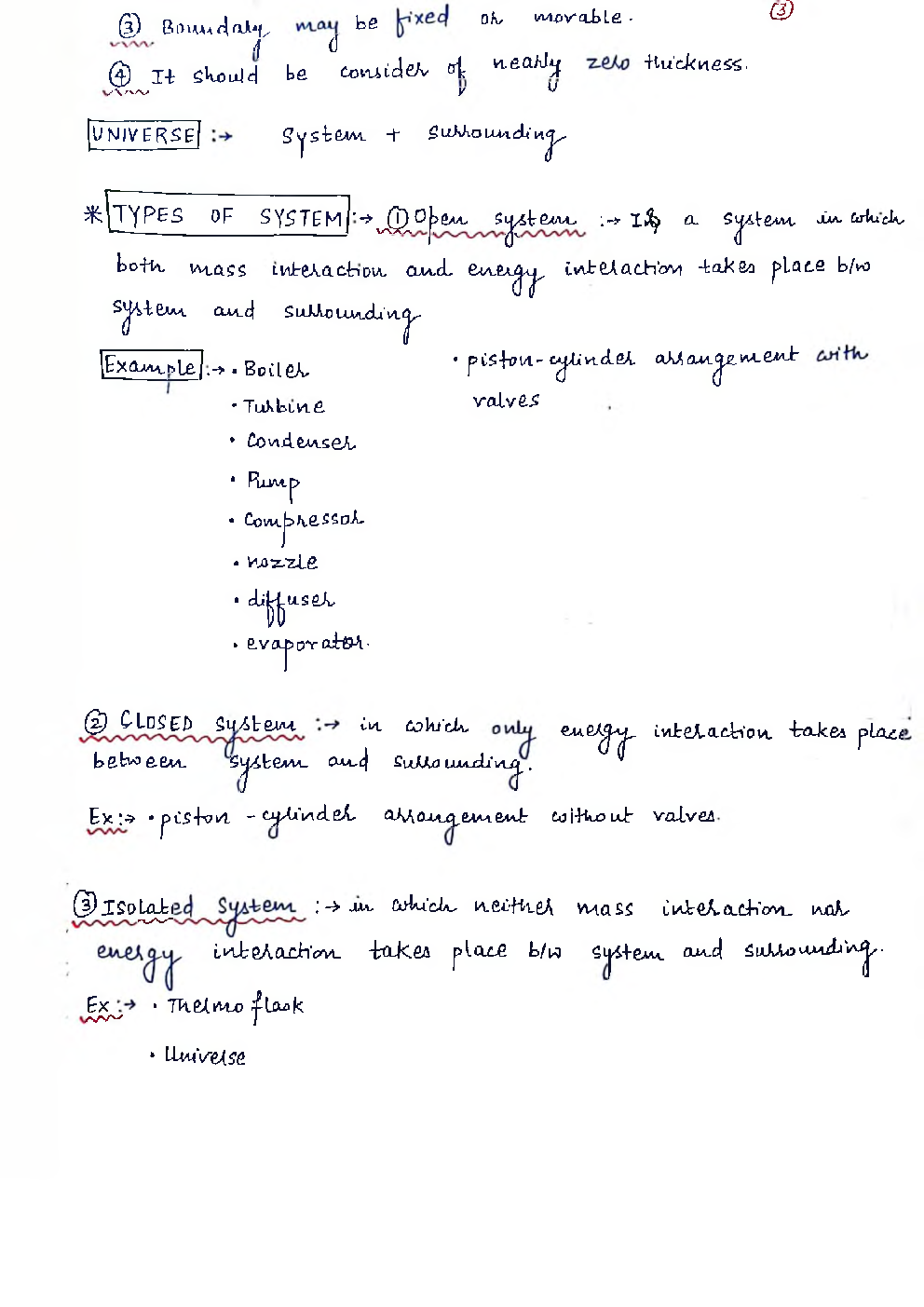 Mechanical Engineering Hand Written Notes Thermodynamics - Page 3