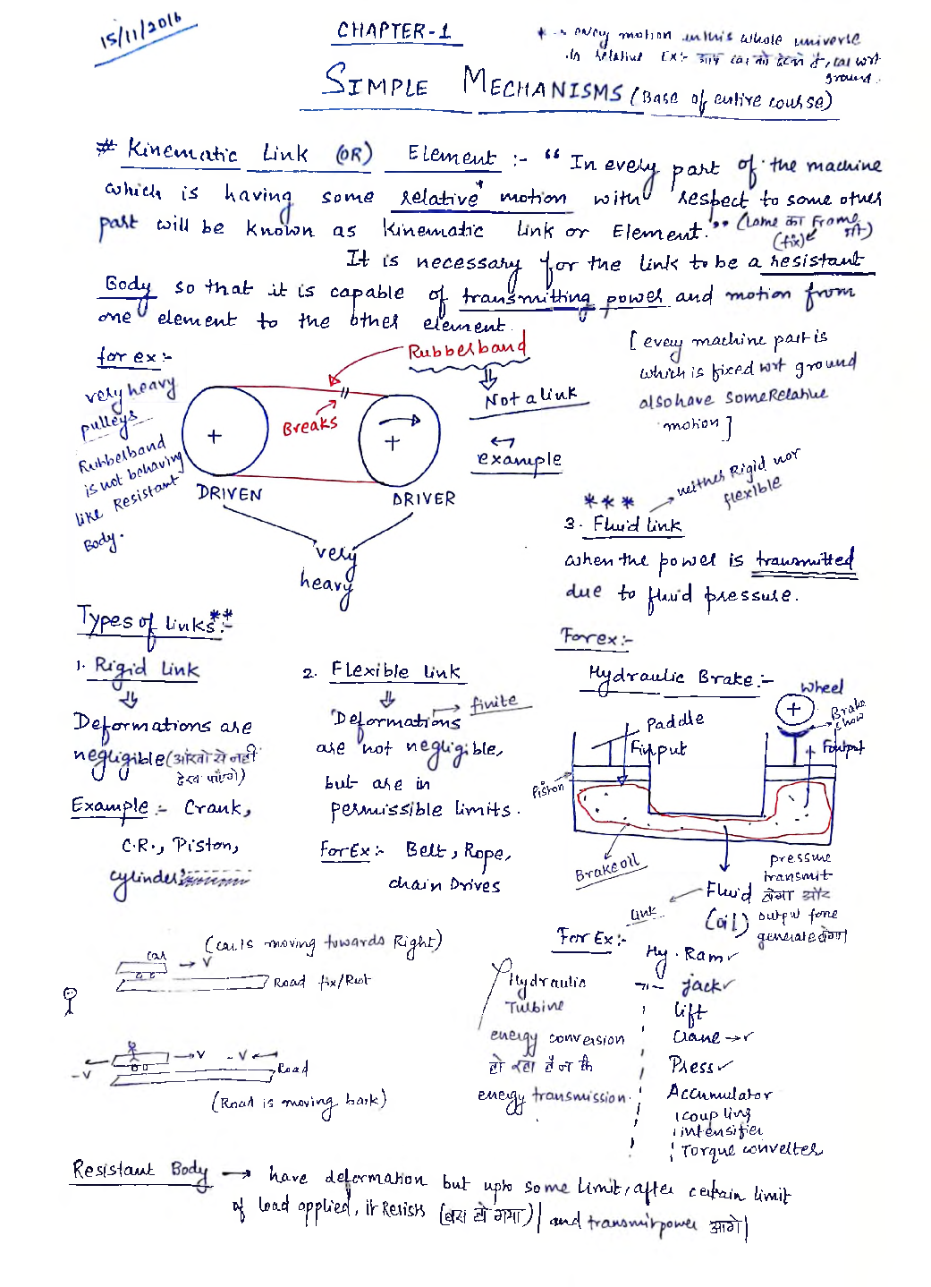 Mechanical Engineering Hand Written Notes Tom + Vibration - Page 4