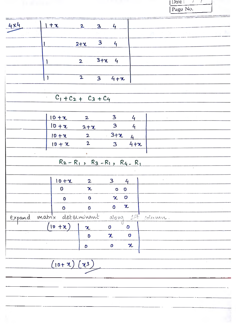 Civil Engineering Hand Written Notes Engineering Mathematics - Page 3