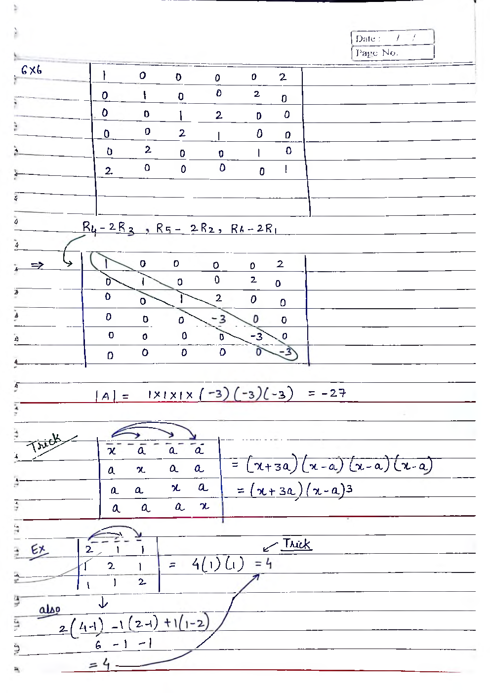 Civil Engineering Hand Written Notes Engineering Mathematics - Page 4